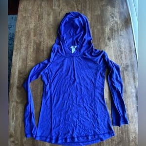 Jockey Long Sleeve Hooded Exercise Top